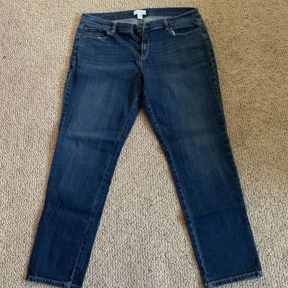 Liz Claiborne boyfriend mom jeans